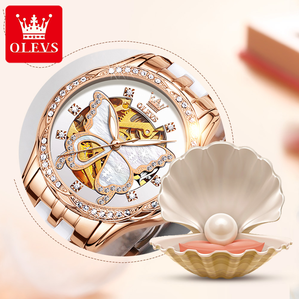 OLEVS 6622 reloj mecánico auto - Luxury Watch Hd reseña y precio