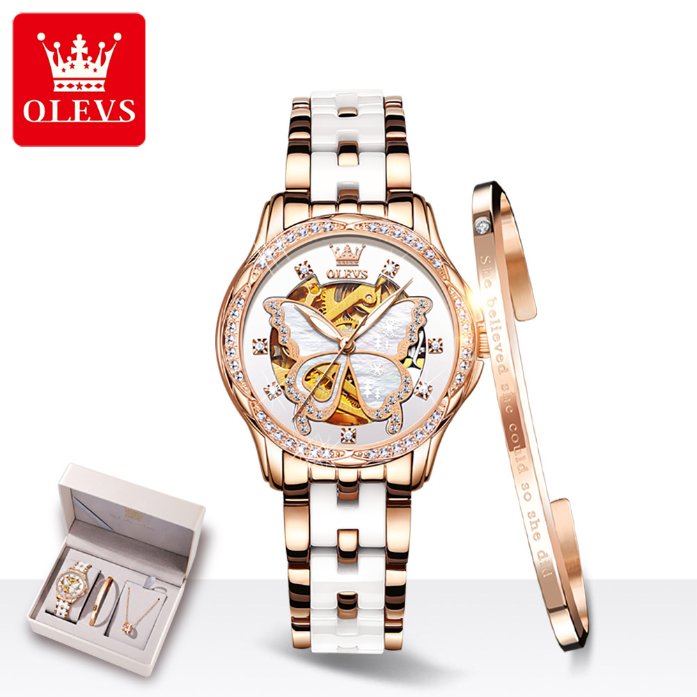 OLEVS 6622 reloj mecánico auto - Luxury Watch Hd reseña y precio