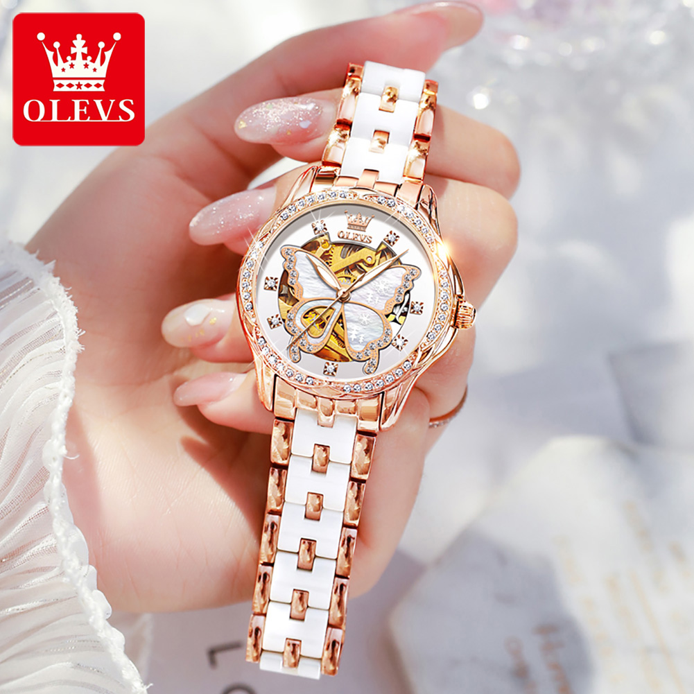 OLEVS 6622 reloj mecánico auto - Luxury Watch Hd reseña y precio