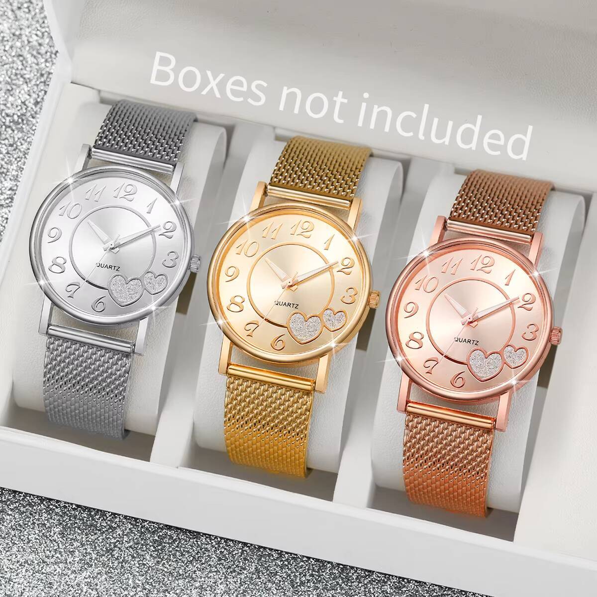 Reloj de pulsera de cuarzo con - Open Heart Watch reseña y precio